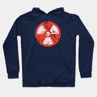 Distressed Ionizing Radiation Symbol Hoodie